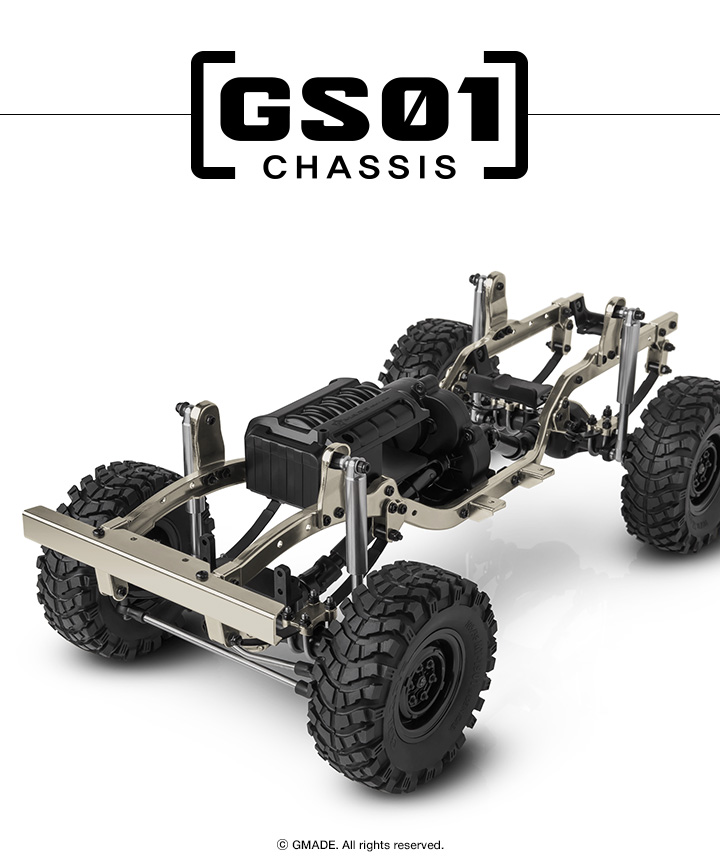 製造終了品】 Gmade GS01 SAWBACK GM52000 4WD 1/10 ラジコンカー オフ