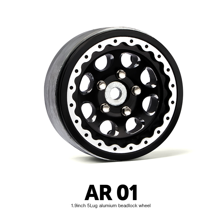 1.9 AR01 5 Lug Aluminum beadlock wheels (2) GM70344 gm70344 1 1.9 AR01 5 Lug Aluminum beadlock wheels (2) GM70344